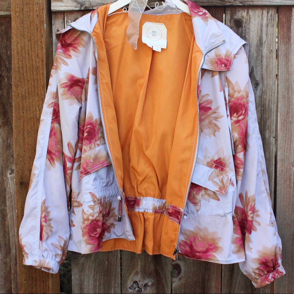 Wind breaker jacket brand Hei Hei @Anthropologie